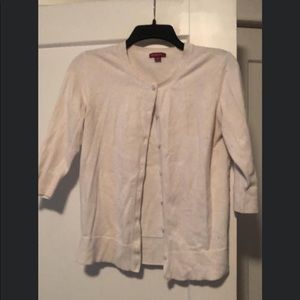 MERONA White Medium Cardigan